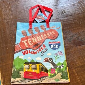 Trader Joe's Tennessee Tote Bag - Red and Blue